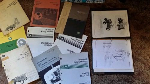 JohnDeere operating manual and service textbooks
