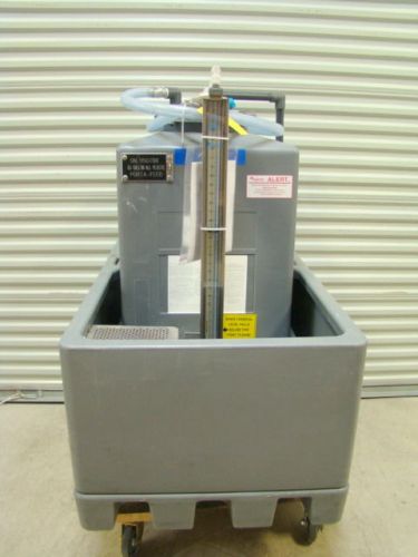 NEW Nalco 65 Gal Plastic Oxidizing Biocide Porta-Feed Tank System  (J5-1178)