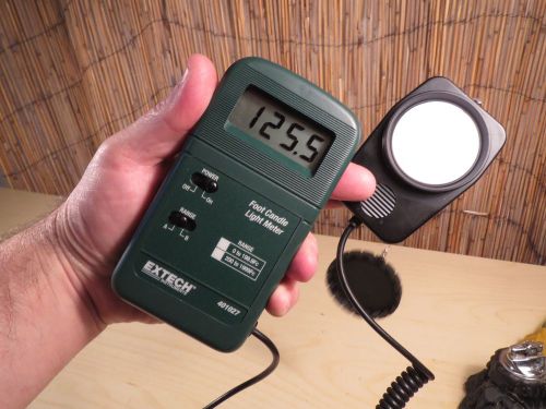 Extech Instruments 401027 Foot Candle Light Meter