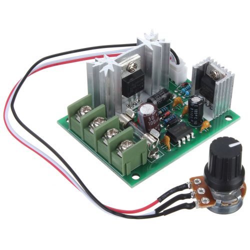10A 6/12/24V Pulse Modulator PWM DC RC Motor Speed Regulator Controller Switch H