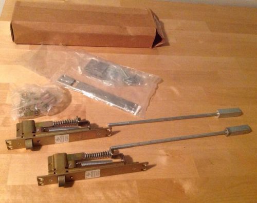 New hager automatic flush bolt set for metal doors 292d for sale