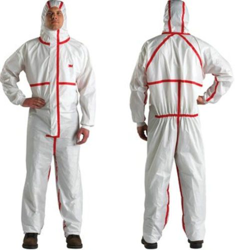 3M™ Disposable Chemical Protective Coverall Safety Work Wear 4565-BLK-XL