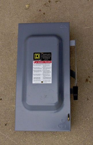 Square D D223N Safety Switch Disconnect, 100A, Fusible