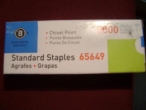 Standard Staples Chisel Point 5000 count staples (A5A)