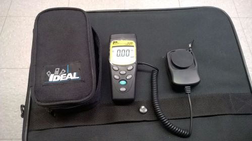 Ideal 61-686 Digital Light Meter with carry case free shipping