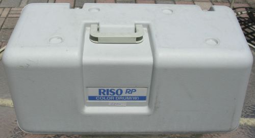 Riso Risograph GREEN 11x17 Color Drum - Good Condition - W/ OEM Storage Case