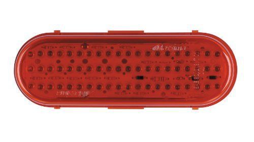Maxxima M63100R Red 6&#034; Oval Stop/Tail/Turn Light