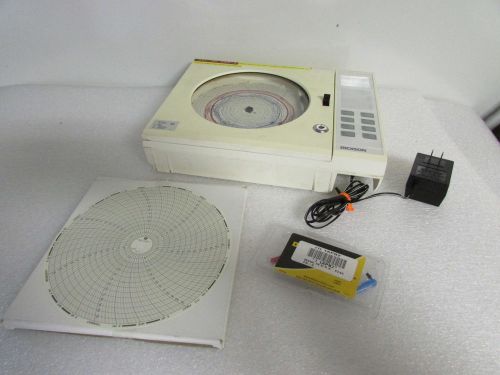 Dickson thdx temperature and humidity data chart recorder c417 8&#034; for sale