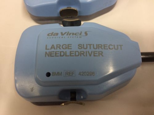 Intuitive Surgical 8mm Large Suture cut Needleholder Driver 420296 420209 ~4 Pcs