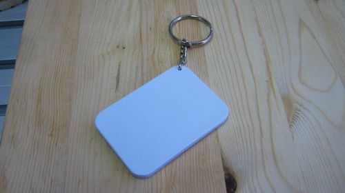 Blank BIG 10 Luminous keychain (48mm * 68mm) 1.8&#034;x2.5&#034; -  for sublimation