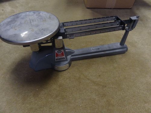 Vintage Ohaus triple beam balance 2610g