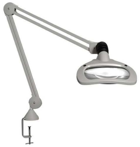 Luxo 18845lg wave led magnifier light with 45&#034; arm length &amp; benchtop clamp new for sale