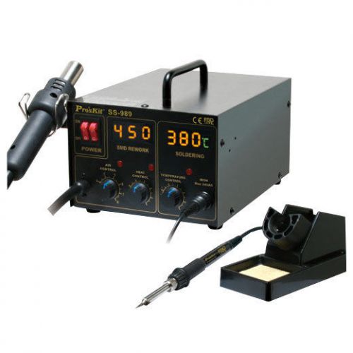 Eclipse ss-989a 2-in-1 smd hot air rework station for sale