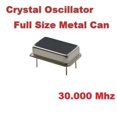 30.000Mhz 30.000 Mhz CRYSTAL OSCILLATOR FULL CAN 10 pcs