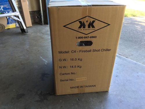 Fireball Whiskey Tap Machine Shot Chiller Dispenser C4 Model - Retails For $650