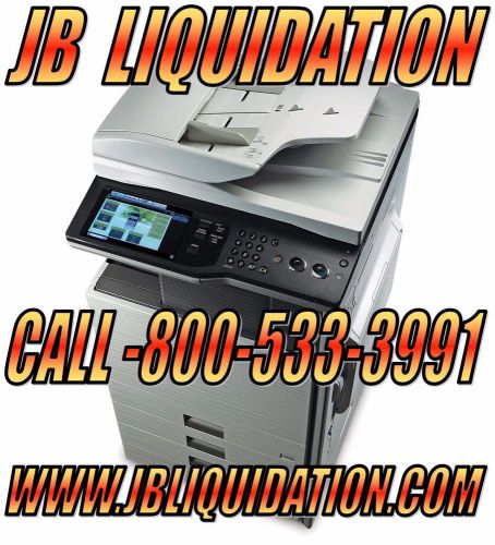 Sharp mx-3100n commercial color office copier network printer &amp; scanner for sale