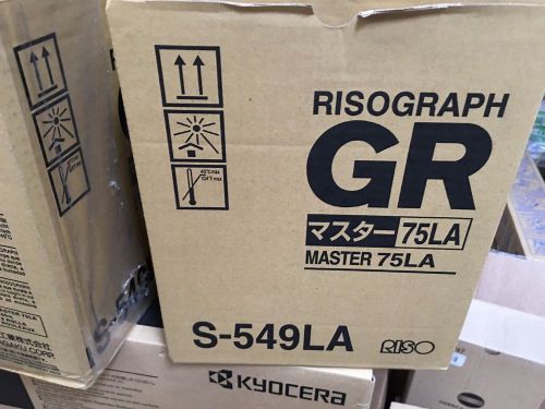 RISO S-549LA Masters Geniune GR75LA