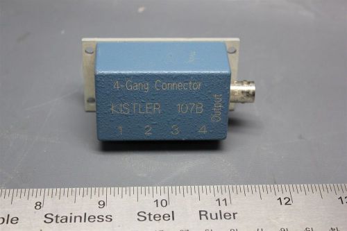 KISTLER 4 GANG CONNECTOR 107B   (C1-1-141A)