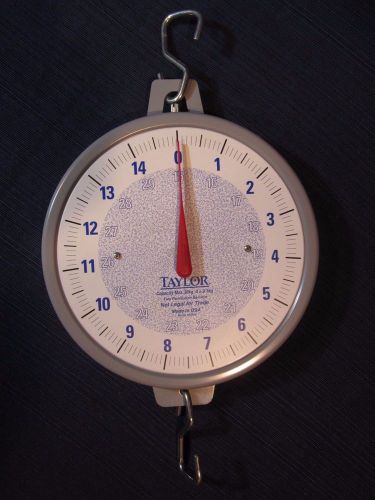 Taylor Hanging Scale - Model 3460K - 30 Kilo Capacity - Excellent Condition!