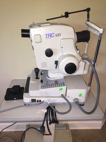 Topcon TRC 50IX Retinal Camera with Stand