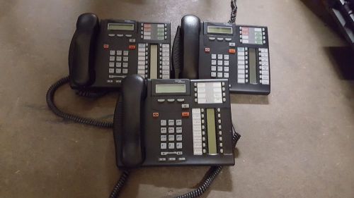 LOT OF 3 Nortel office phones T7316E