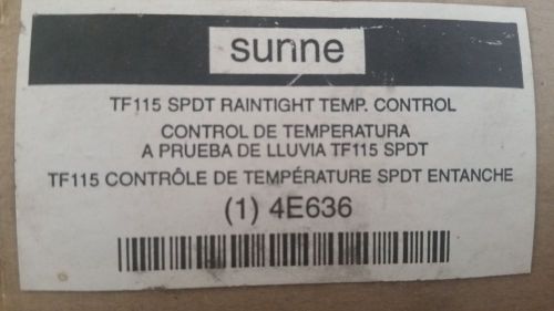 Sunne TF115 SPDT Raintight Temp Control