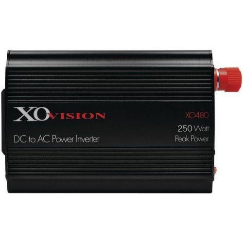 Xovision xo480b dc to ac 480 power inverter w/2 outlets black for sale