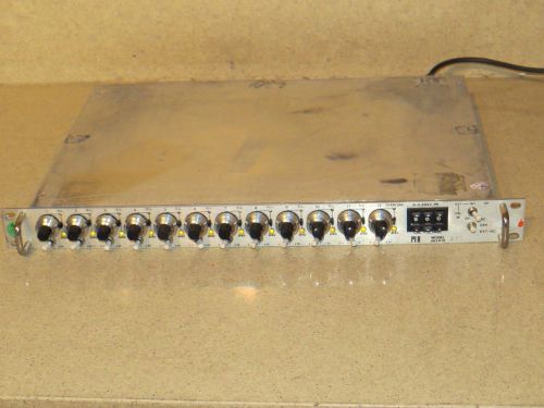 PIEZOELECTRIC PCB 483A10 12 CHANNEL POWER SUPPLY / AMPLIFIER (F)