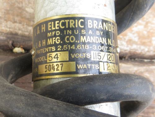 Vintage L&amp;H Electric Branding Iron ,MODEL 54