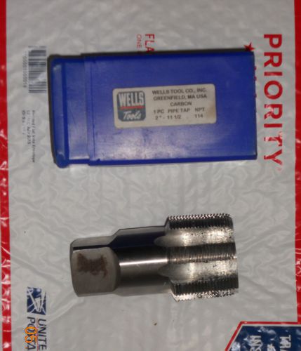 Wells Carbon Pipe Tap 2&#034; 11 1/2 NPT
