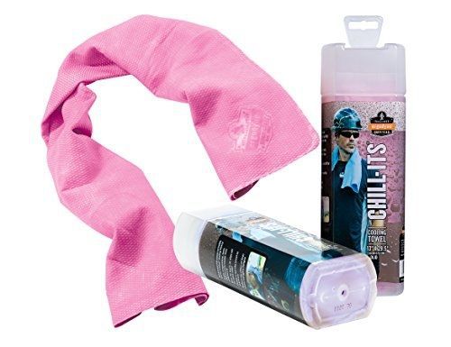 Ergodyne chill-its? 6602 evaporative cooling towel, pink for sale