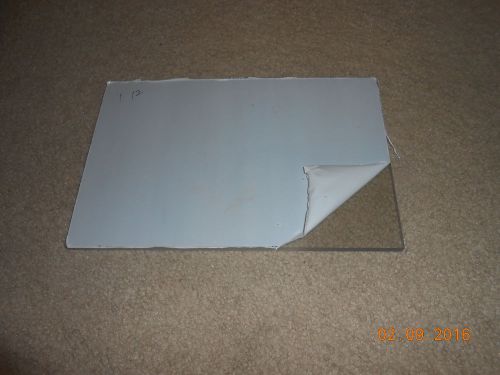 clear acrylic sheet 12 5/8&#034; x  8 1/8&#034; x  3/8&#034; thick 1 piece