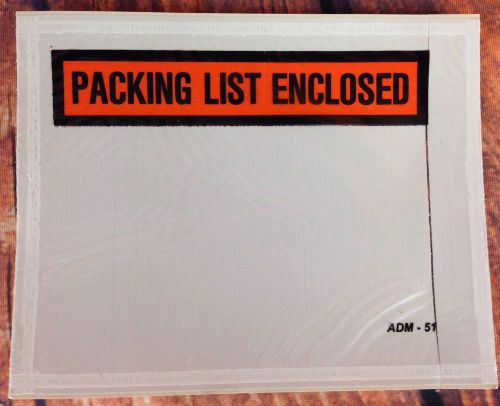 Packing List Envelopes Holder Clear Pouch Shipping Slip Enclosed Pouches 100