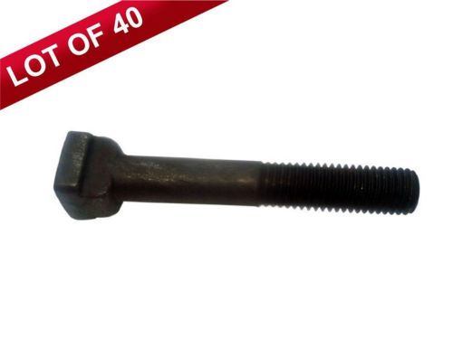 Pieces of 40 - m-12 t-slot bolt thread suitable for 12mm t- slot- lenght 80mm for sale