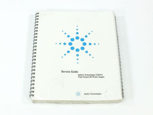 Agilent E3631A Triple Output DC Power Supply Service Guide &amp; User&#039;s Guide