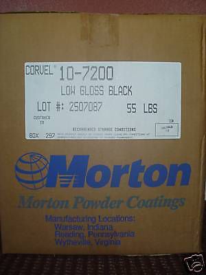 Morton Powder Coating Corvel Low Gloss Black 10-7200