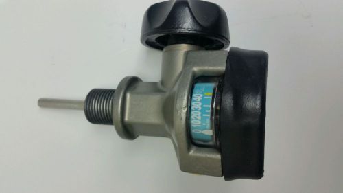 Scba 4500 psi valve fits scott bottle. very neat!!!!! for sale