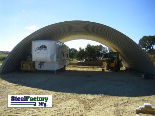 Prefab steel 40x100x18 round arch style metal quonset hut farm storage building for sale