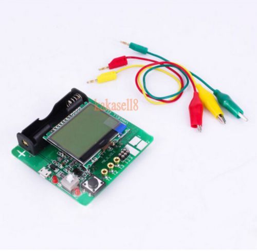 12864 LCD Transistor Tester meter Diode Triode Capacitance LCR ESR Meter