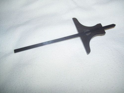 Vintage lufkin no 2310 steel ruler with no 511 depth angle gauge for sale