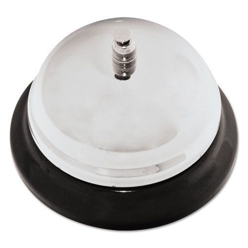 Call Bell, 3-3/8&#034; Diameter, Brushed Nickel