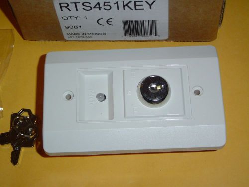 System sensor rts451key smoke detector remote test station new in the box    for sale