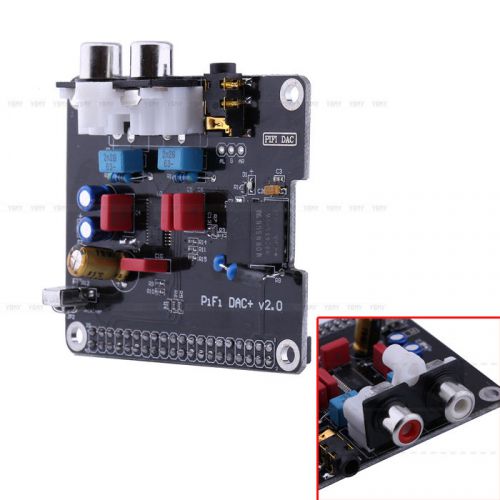 3S4 HIFI DAC Audio Sound Card Module I2S With TI&#039;s DAC Chip For Raspberry Pi 2 B