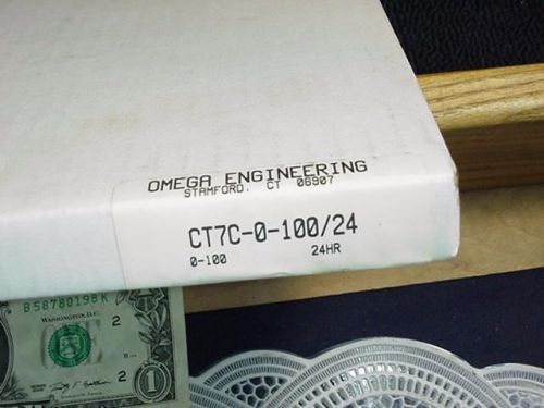 One Box Omega CT7C-0-100/24 Circular Chart Paper for Chart Recorders 10&#034; NEW!