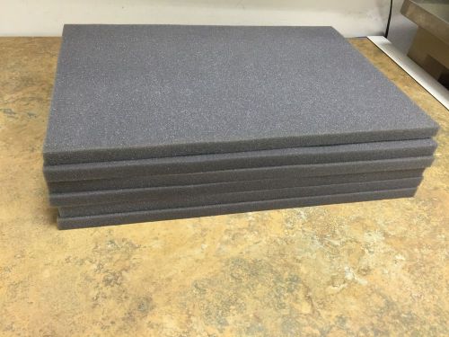 Foam Sheets Approximate Size 15&#034;X 10 1/2&#034; X 1/2&#034; Qty: 6 Packaging Material Gray