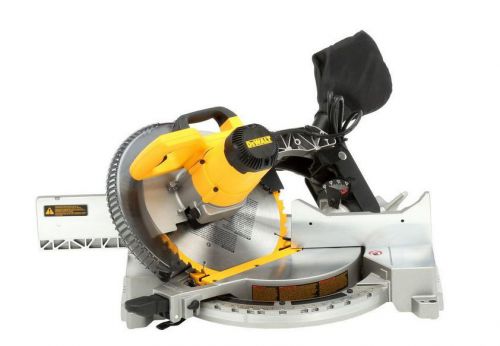 15 amp 12 in. heavy-duty single-bevel compound miter saw construction carpentry for sale