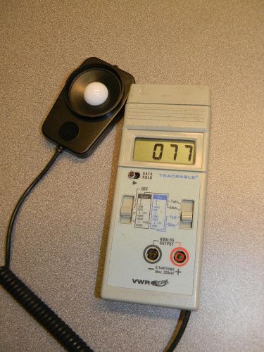 VWR Light Meter with Outputs 62344-944