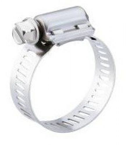 Breeze 63024H Marine Grade Power-Seal Stainless Steel Hose Clamp, Worm-Drive,