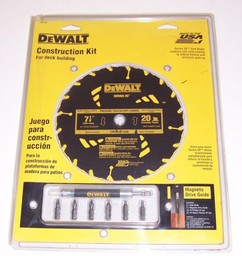 Dewalt dw3195 8-piece construction kit for deck building. for sale