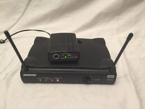 Shure Wireless Receiver - AXUR4   Receiver And AXU1-TC Transmitter.